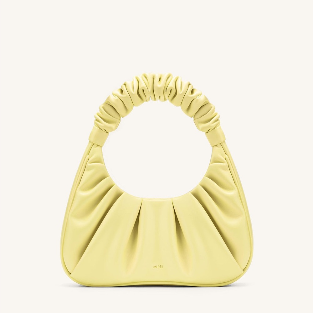 Gabbi Ruched Hobo Handbag - Light
Yellow